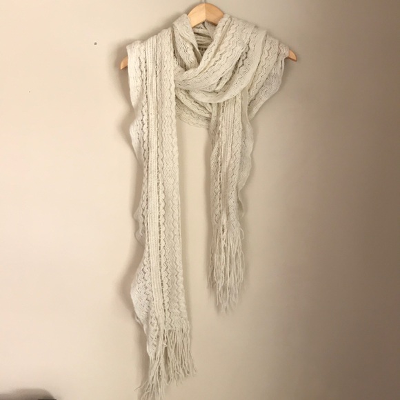 Nordstrom Ivory Scarf - Picture 2 of 4